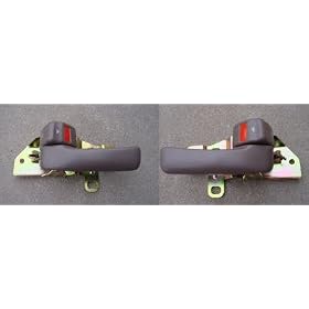 1992 1993 1994 1995 1996 Inside Tan Pair Toyota Camry Handles for Left Drivers Side and Right Passengers Side Brown Interior LH RH Handles 92 93 94 95 96