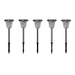 Stainless Steel Solar Lantern 5-pk.