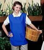 F12P Poplin Cobbler Apron (Royal Blue) (28'' L X 20'' W) (6/Order)