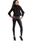 Apple Bottoms - Apple Bottoms Double-Breasted Jacket with Detachable Sleeves
