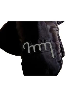 Mummy Mitts - Black with Grey Trim