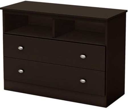 Treehouse 2-Drawer Media Chest, Chocolate 3069043