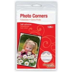 scrapbooking corners Discount 12 PACK PPR CORNER ADHESIVE 126PCS IVORY Papercraft, Scrapbooking (Source Book)