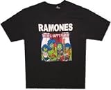 RAMONES - Happy Family - Black T-shirt