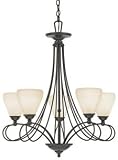 Denmark Teco Marrone Finish 25 1/2 Wide Chandelier