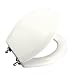 KOHLER K-4726-T-0 Triko Molded Toilet Seat, White