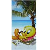 Looney Tunes Bird Tweety Bath Towel - Tweety Beach Towel