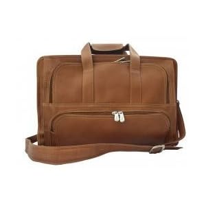 Buy Half-Moon Portfolio - Saddle - by Piel Leather - 9190SD (Saddle) (17 x 11 x 5) by Piel Leather, Inc