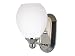 Kenroy Home 80261CH Milne One-Light Sconce with 6-Inch Shade