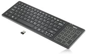 Gigaware Wireless Keyboard with 2-in-1 Touchpad and Numberic Keypad