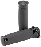 Avon Custom Contour Grips (H-D With Throttle Slide) Black Anodized 1981-later Harley Davidson Models CC-86-ANO