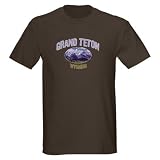 Grand Teton National Park Travel Dark T-Shirt by CafePress