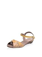 Bueno Sandalias planas (Amarillo)