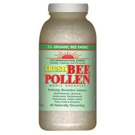 YS Organic Fresh Bee Pollen Whole Granules - 16 oz.