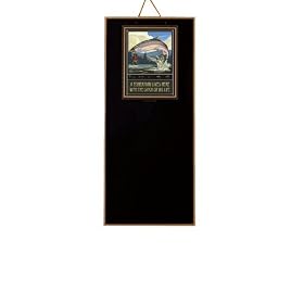 Board Designs PCB-910 Artist Inspired Chalkboard, Catch of His Life by Paul Lanquist(PAL)
