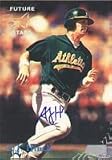 A.J. Hinch, Oakland Athletics Autographed Card