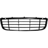 QP V023A-a Volkswagen Black Front Bumper Grille Center by Aftermarket