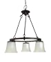 Paradise GL29283BR Cast Aluminum Solar Gazebo Chandelier, Brown