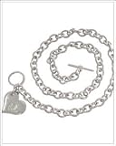 Image of Charm Necklace with Heart Tag
