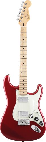Fender Blacktop(TM) Stratocaster® HH Electric Guitar, Candy Apple Red, Maple Fretboard
