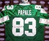 Vince Papale autographed Green Football Jersey (Philadelphia Eagles) Invincible