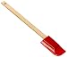 SiliconeZone Small Wood Spatula, Red