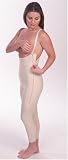 Marena Support Girdle with Suspenders and Medium Legs (F5 Certified Compression Garment)