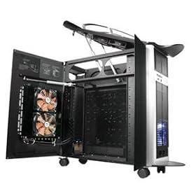 Thermaltake SwordM All Aluminum Extrusion Case with Water Cooling System - Black