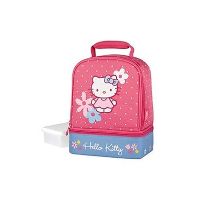 Hello Kitty Pink and Blue Dual Lunch Bag