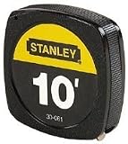 31OMMTApQnL. SL160  Stanley 30 061 10 x 1/4 Inch STANLEY Pocket Tape Rule
