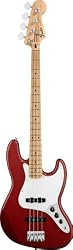Fender Standard MIM Candy Apple Mn Jazz Bass Guitar