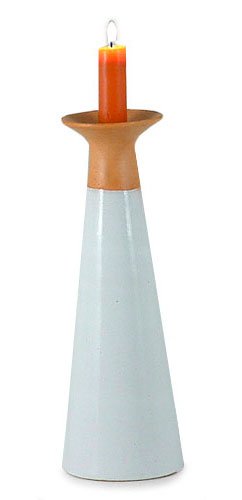 Ceramic candleholder Tangerine Ice