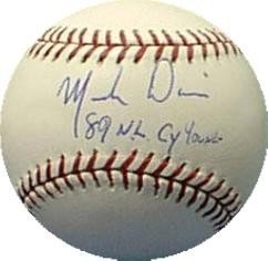Mark Davis Autographed/Hand Signed MLB Baseball inscribed 89 NL Cy Young