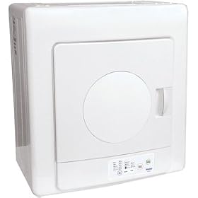 Haier HLP140E Wall Mountable 2.6 Cu Ft. 120 Volt Dryer, White