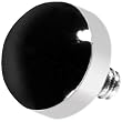 Black Glitter Dome Dermal Top