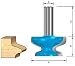 Door Lip Router Bit, 1-7/8'' radius, 1'' H, 1/2'' shank lip router bits