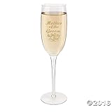 Mother of The Groom Champagne Flute