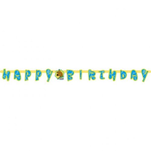 Scooby Doo Happy Birthday Banner