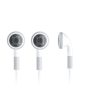 BRAND NEW EARPHONE FOR APPLE IPOD - Not Made by Apple -Fits all iPod models, Sony Walkman, Creative Zen and any other mp3, mp4 players with 3.5mm connector!