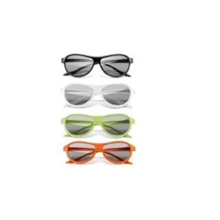 LG Party Coloured Pair of 3D Glasses (Pack of 4)