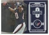 2007 Leaf Rookies and Stars Standing Ovation Blue #21 Andre Johnson - Huston Texans (Serial #'d 500) (Football Cards)