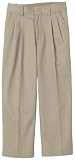 Dockers Boys 2-7 Pleated Pant W Double Knee-School Uniform