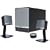 Bose Companion 3 Series II multimedia speaker system (Graphite/Silver)