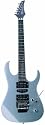 DIMAVERY FR-321 E-Gitarre, silber