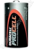Electronics : Duracell Procell Battery Alkaline 1.5V C Ref MN1400 [Pack 10]
