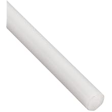 Acetal Round Rod, Beige