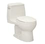 TOTO MS853113E-01 Eco Ultramax Round Front One Piece Toilet, Cotton White