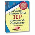 Writing Measurable IEP Goals and Objectives