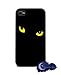 Black Cat Eyes - iPhone 4 or 4s Cover