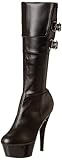 Pleaser Women's Kiss-2007 Knee-High Boot,Black,10 M US